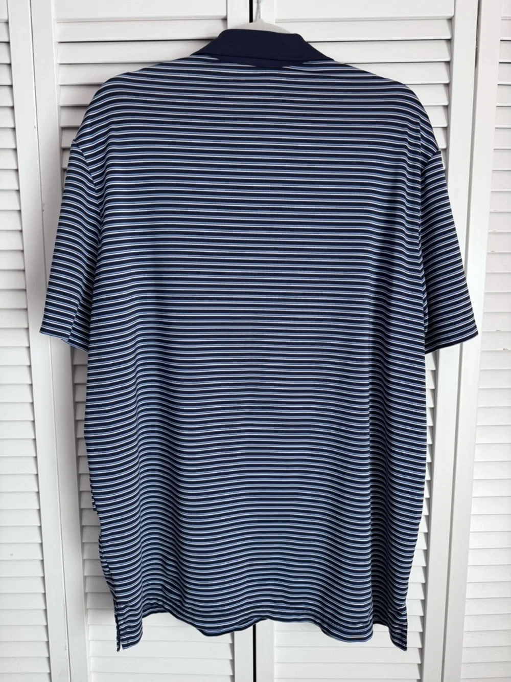 Polo Ralph Lauren Performance Men’s Striped Collared Shirt Classic Fit Golf XL